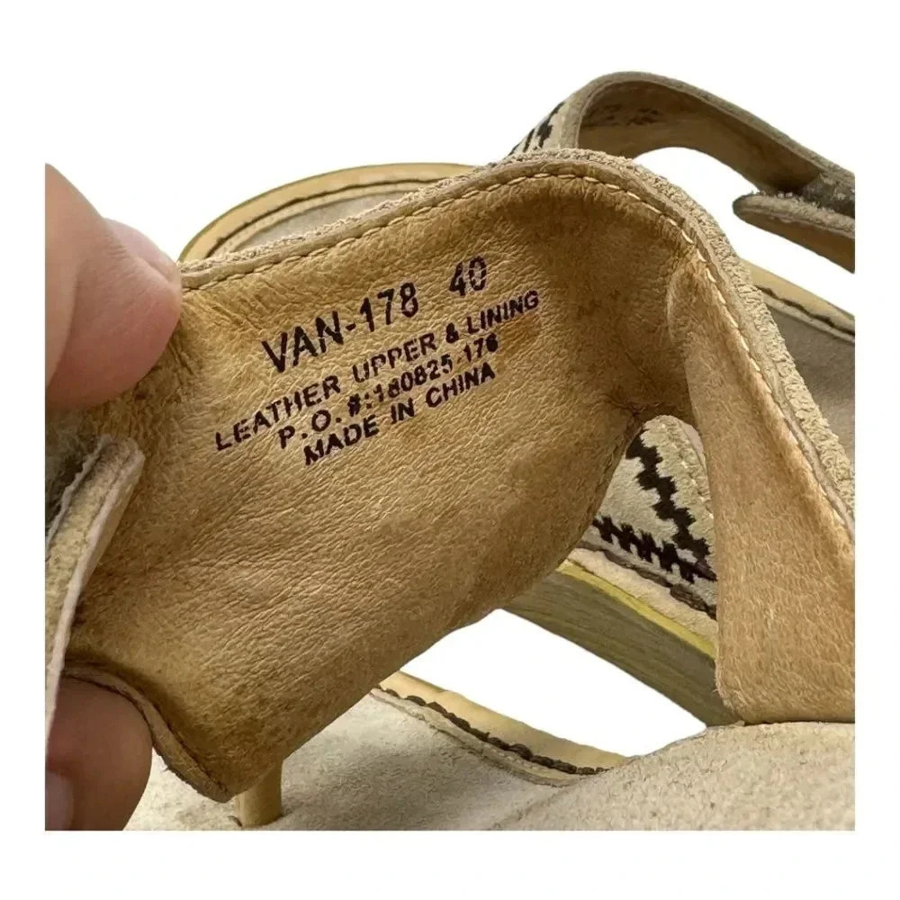 Alegria Vanessa Mandala Natural Leather Sandal - Picture 4 of 10